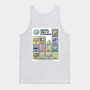 Periodic Table of Elephants Tank Top